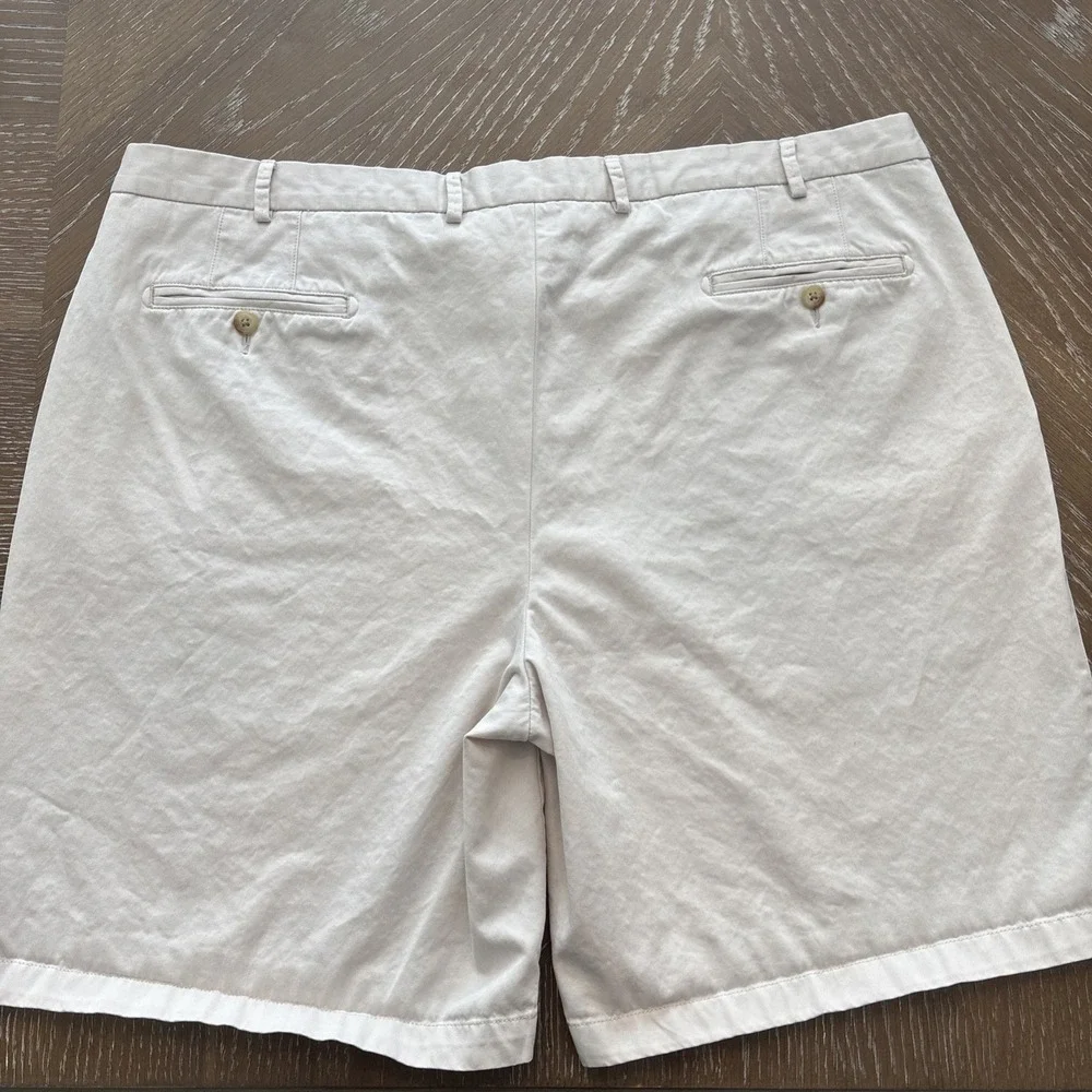 Peter Millar‎ 42x9 Tan/Cream Golf Shorts Mens Pima Cotton Quality & Soft